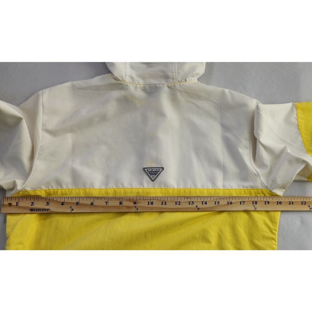 Columbia Jacket Womens Small Windbreaker PFG Harborside Hooded Outdoor Pullover - Picture 5 of 13